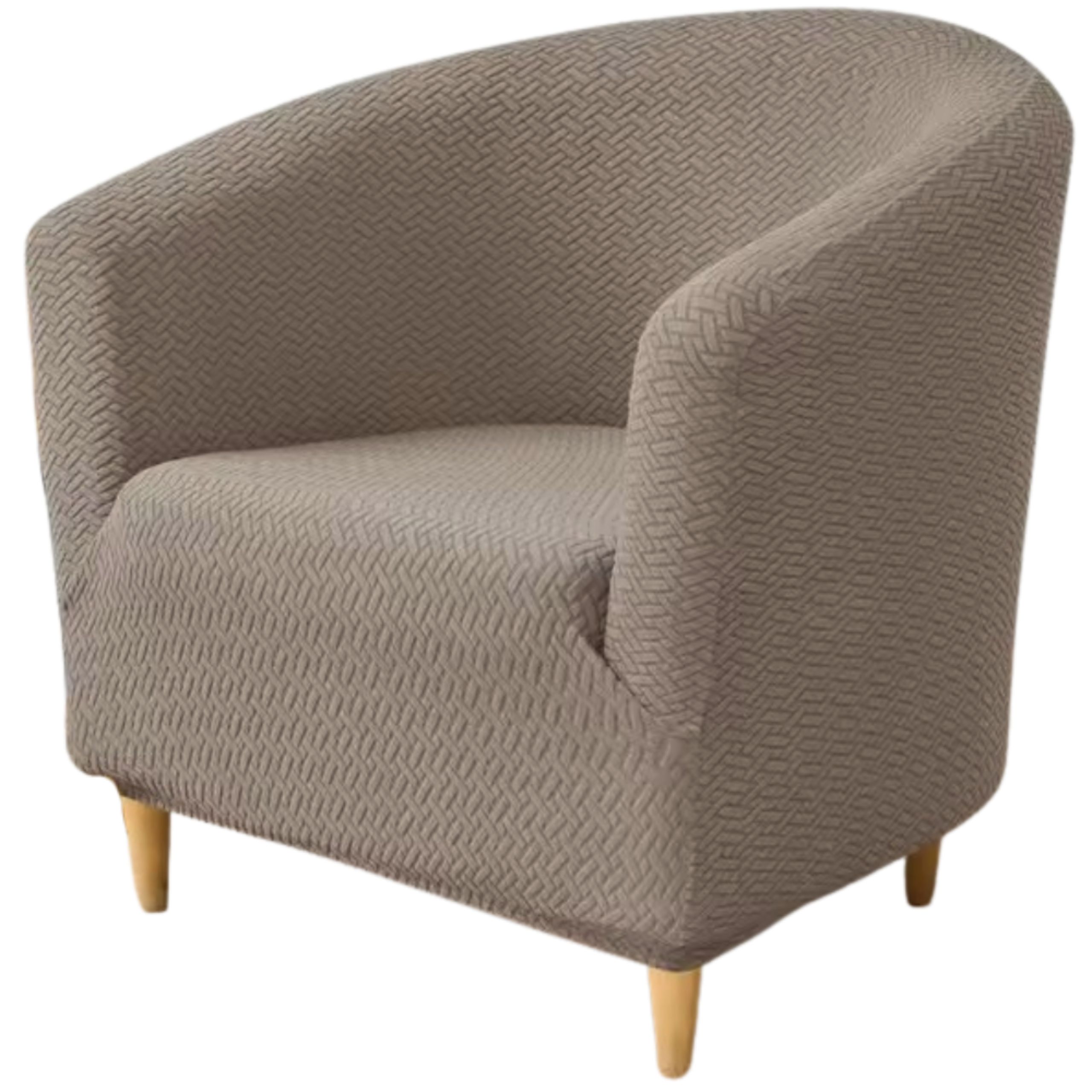 POKROWIEC NA FOTEL KLUBOWY CLUB BAR JODEŁKA BEŻOWY