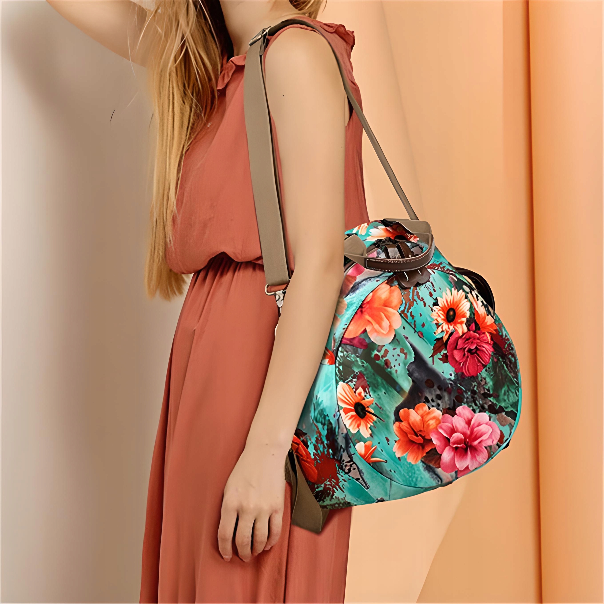 PLECAK DAMSKI TORBA TOREBKA MINI PLECACZEK 2W1