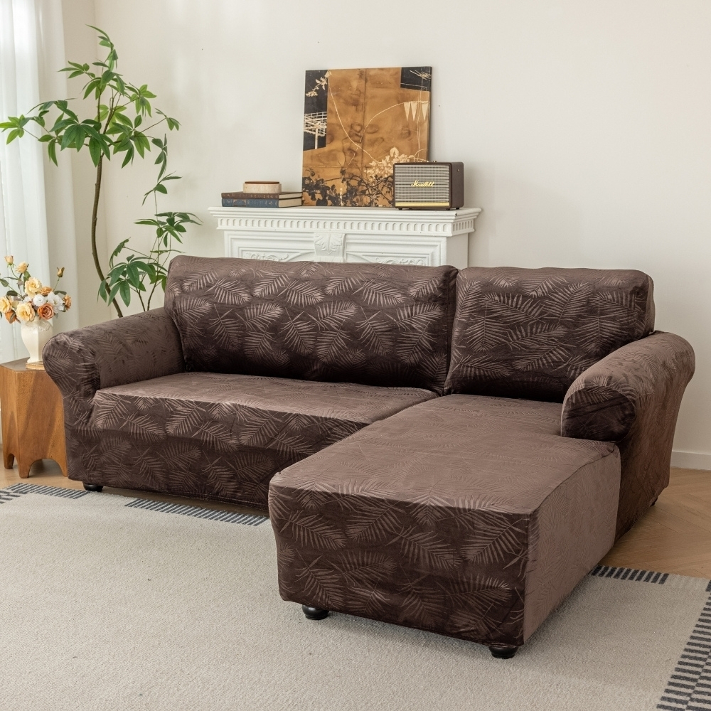 POKROWIEC NA NAROŻNIK KANAPĘ SOFĘ WELUR PRAWY 2+2