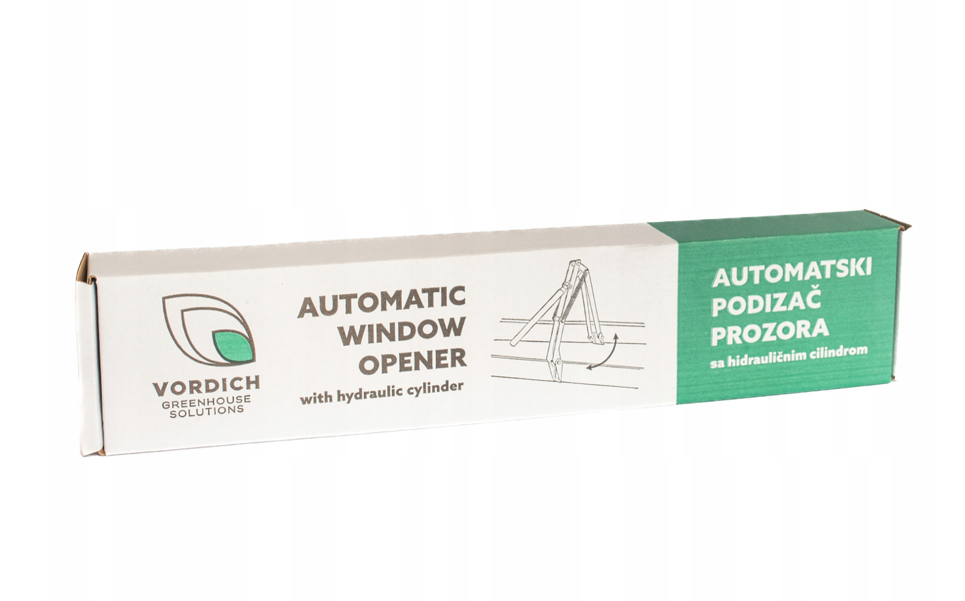Automatyczny otwieracz okienek do szklarni ogrodowych Vordich