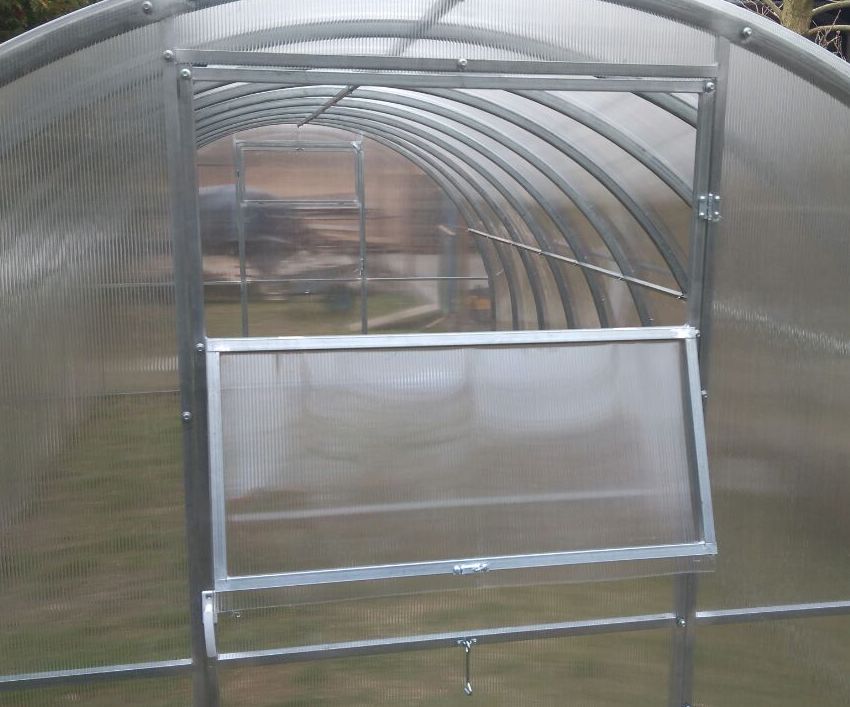 Szklarnia z poliwęglanu Tunel ogrodowy 2x6 m profile 20x20 poliwęglan 6mm