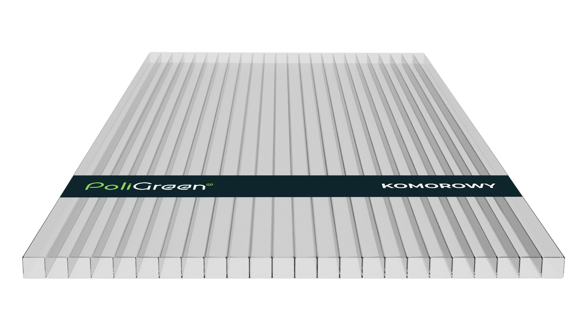 Poliwęglan komorowy 1500x700, bezbarwny 3 mm