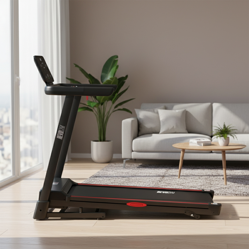 BIEŻNIA ELEKTRYCZNA TRENINGOWA DOMOWA RUN-1 1-16 KM/H 140 KG 230 V BLUETOOTH
