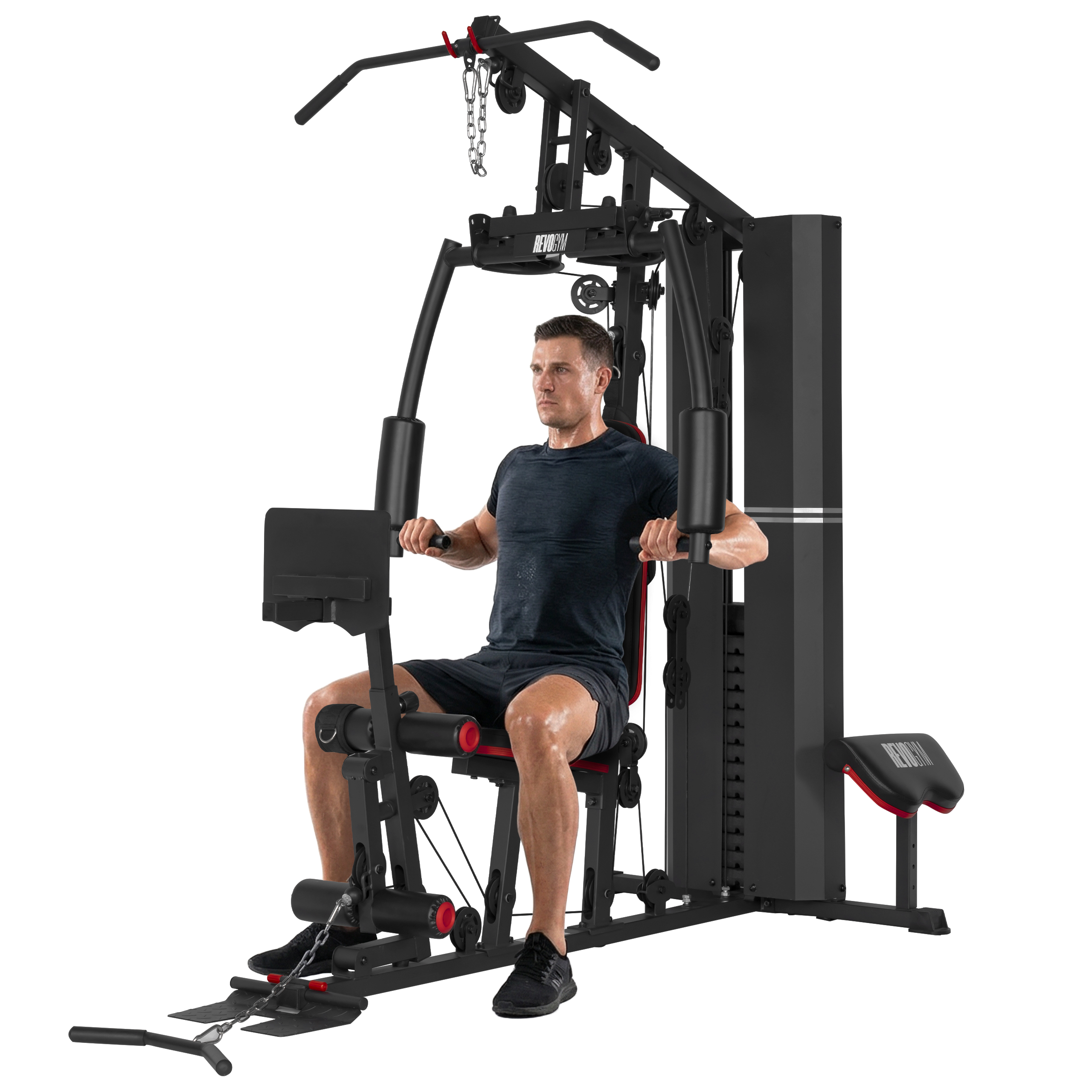 ATLAS DO ĆWICZEŃ WIELOFUNKCYJNY TRENINGOWY SIŁOWNIA DOMOWA LS08 90KG LS08