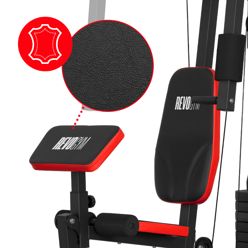 ATLAS DO ĆWICZEŃ  WIELOFUNKCYJNY TRENINGOWY SIŁOWNIA DOMOWA LS04 72KG LS04