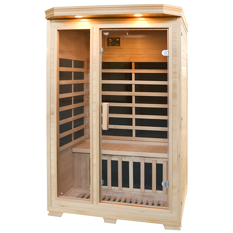 SAUNA SUCHA INFRARED NISKOTEMPERATUROWA LAHTI2 2-3 OSOBOWA 120x120 CM LAHTI2