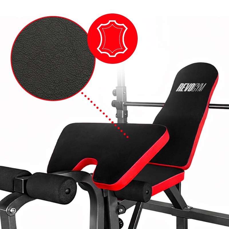 ŁAWKA SKOŚNA WIELOFUNKCYJNA DO ĆWICZEŃ NOGI MODLITEWNIK REGULOWANA RP24 DO 180 KG