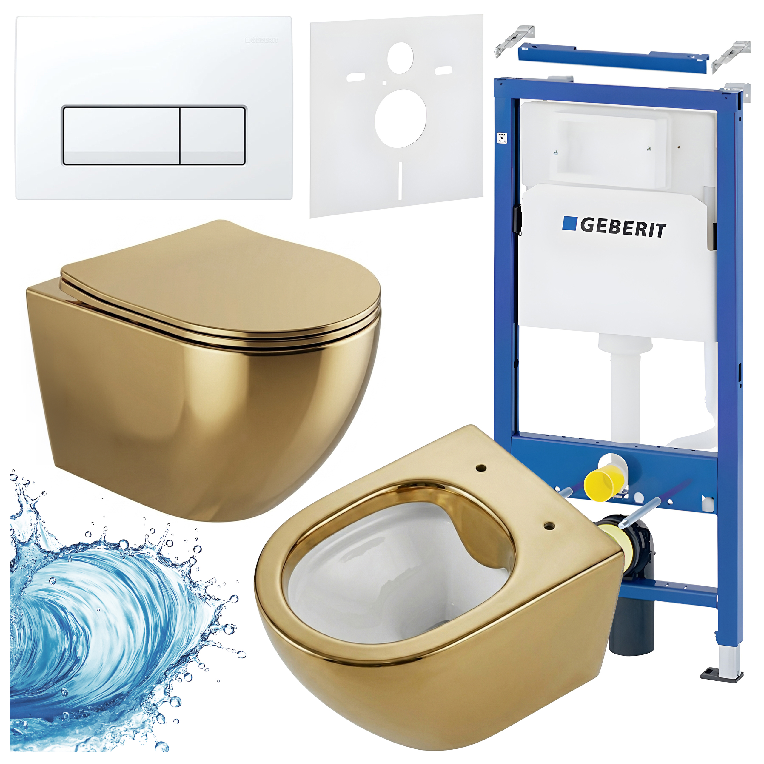 Sisseehitatud WC-poti komplekt HYD3400