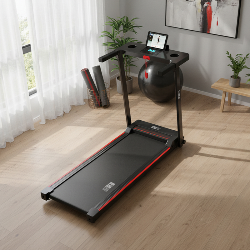 BIEŻNIA ELEKTRYCZNA TRENINGOWA SKŁADANA DOMOWA RUN 1-12 KM/H 120 KG 230 V BLUETOOTH
