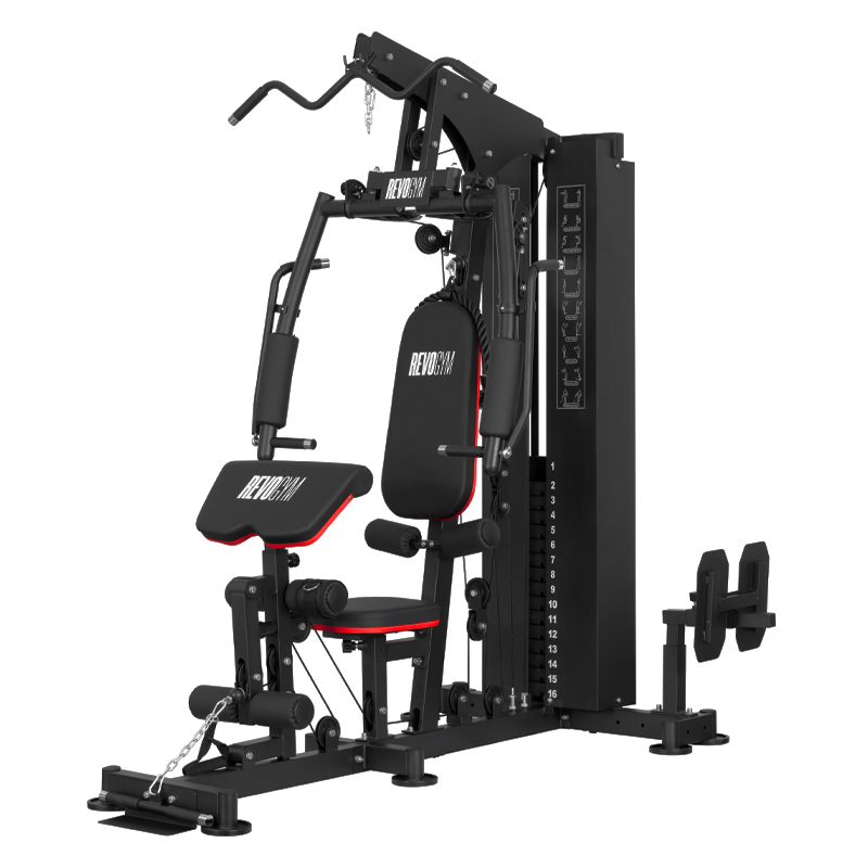 ATLAS DO ĆWICZEŃ WIELOSTANOWISKOWY TRENINGOWY SIŁOWNIA DOMOWA LS05 90KG LS05