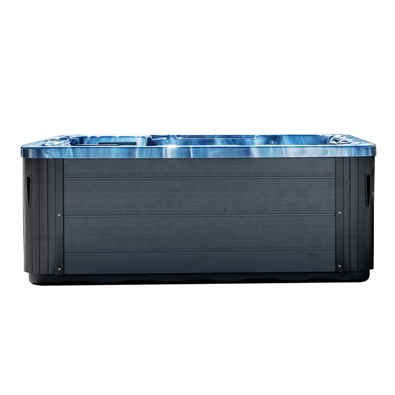 JACUZZI OGRODOWE WANNA SPA508 NIEBIESKA FALA OBUDOWA ANTRACYT 215x190 CM SPA508-3317