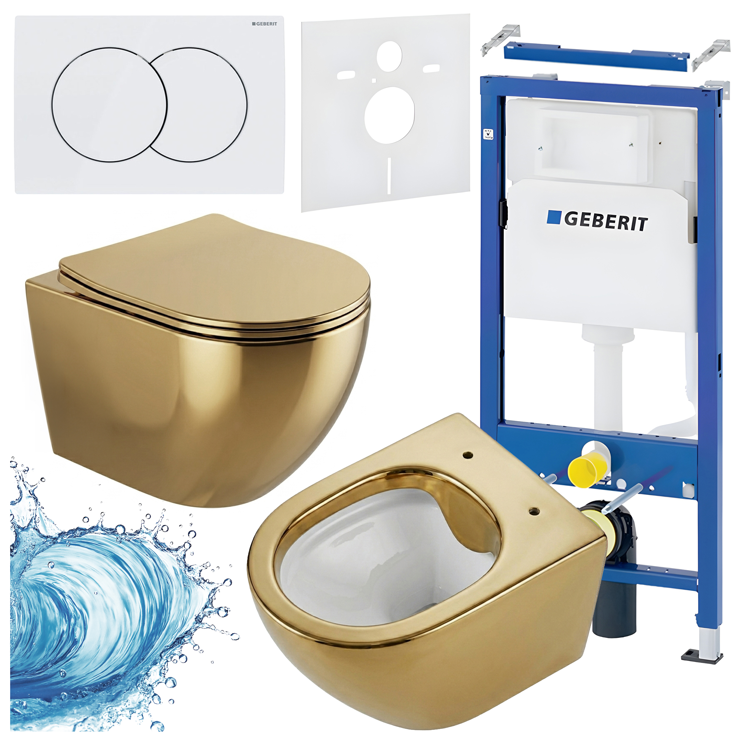 Sisseehitatud WC-poti komplekt HYD3405