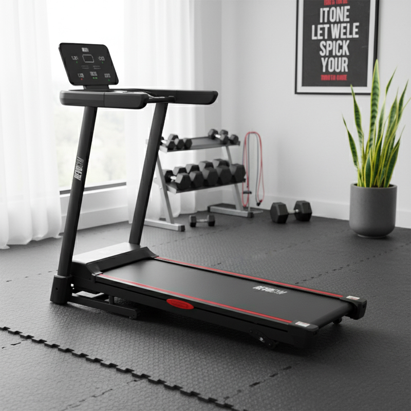 BIEŻNIA ELEKTRYCZNA TRENINGOWA DOMOWA RUN-1 1-16 KM/H 140 KG 230 V BLUETOOTH