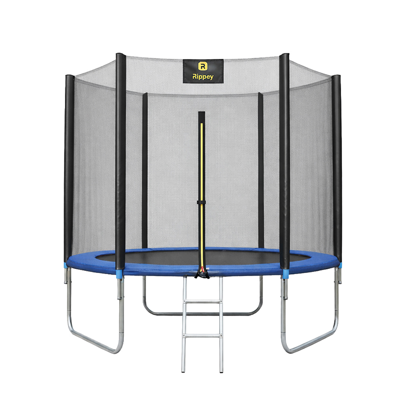 TRAMPOLINA OGRODOWA DLA DZIECI SKY 10FT CZARNO/NIEBIESKA 305 CM 10FT-SKY-305