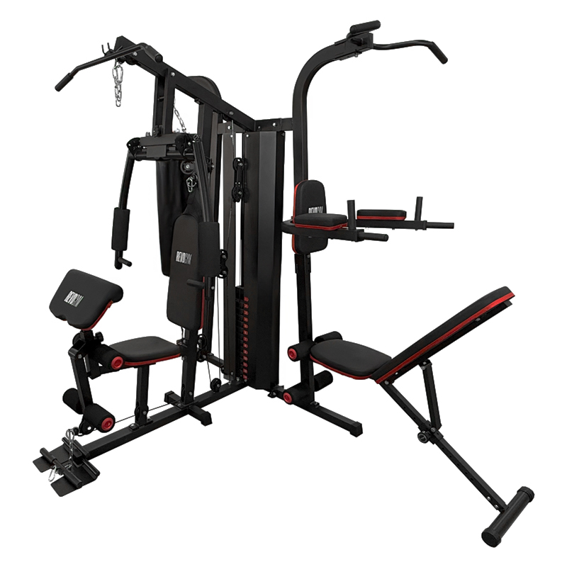 ATLAS DO ĆWICZEŃ WIELOSTANOWISKOWY TRENINGOWY SIŁOWNIA DOMOWA LS02 90KG
