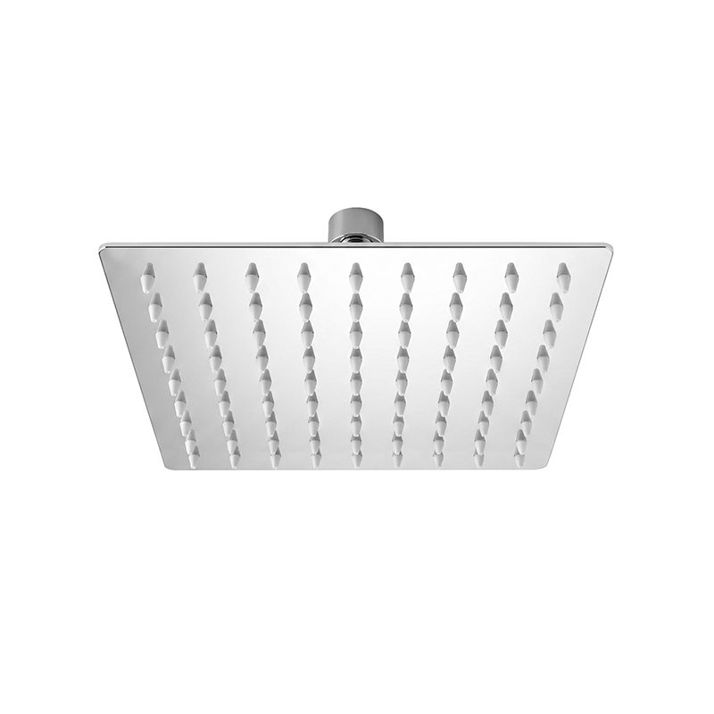 DESZCZOWNICA SLIM KWADRATOWA CHROM 20x20 CM DES-PR-1-CH-20