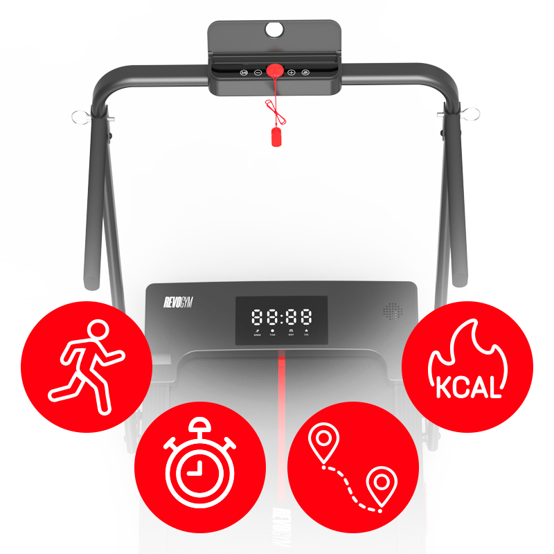 BIEŻNIA ELEKTRYCZNA TRENINGOWA DOMOWA RUN 1-12 KM/H 120 KG 230 V BLUETOOTH