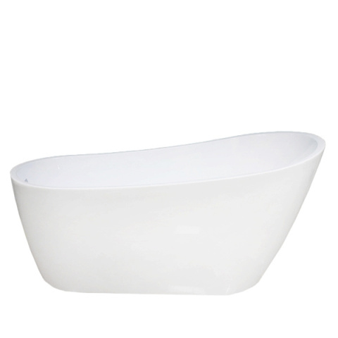 WANNA WOLNOSTOJĄCA ARIA 506D BIAŁA PRZELEW CHROM 170x80 CM ARIA-506D-170X80