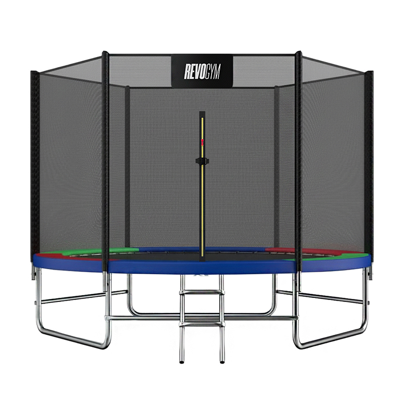 TRAMPOLINA OGRODOWA DLA DZIECI ZUMA 8FT WIELOKOLOROWA 244 CM