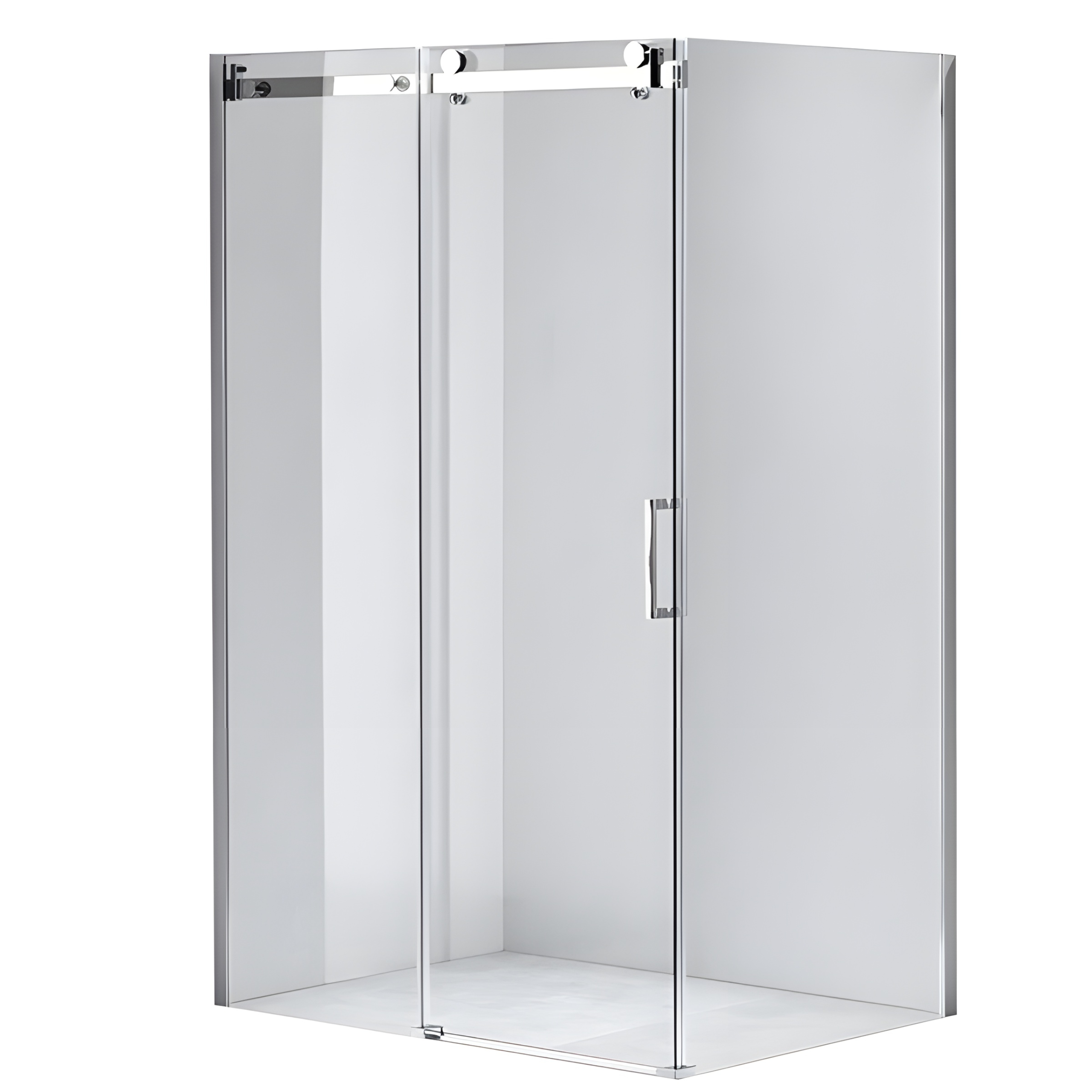 KABINA PRYSZNICOWA PROSTOKĄTNA KZ202C CHROM 120x90 CM KZ202C-120X90