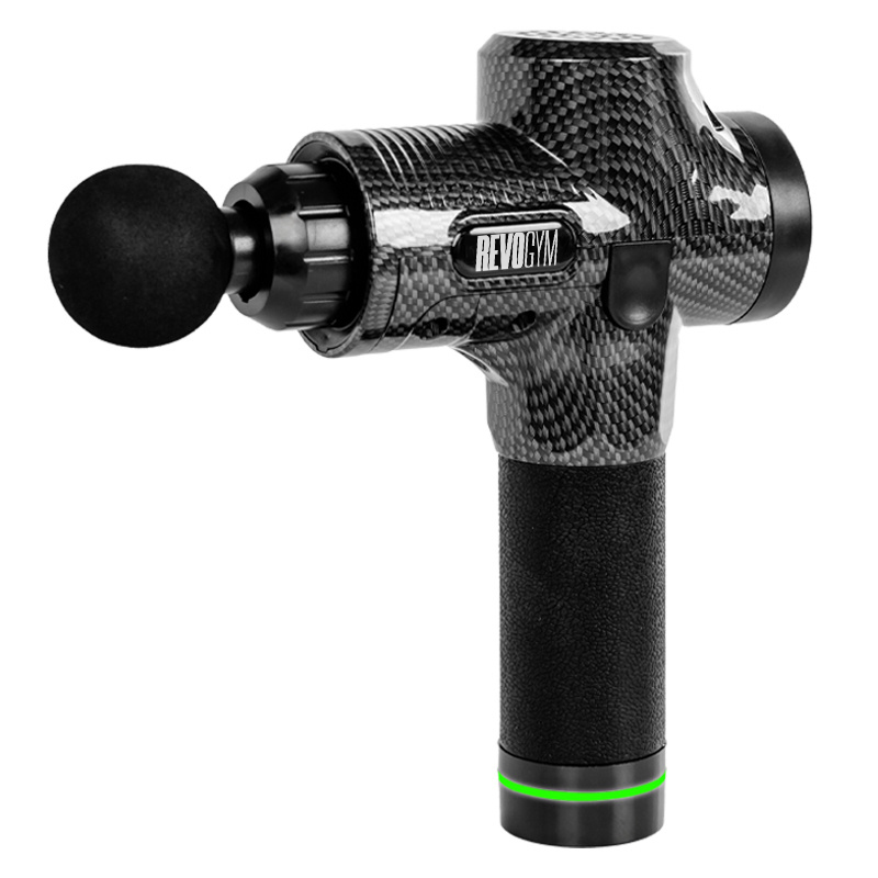 PISTOLET DO MASAŻU MOCNY MASAŻER DO PLECÓW CIAŁA REVOGYM 20W + 8 KOŃCÓWEK TP02
