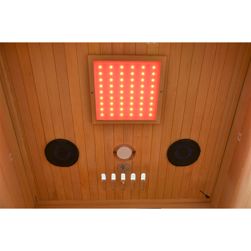 SAUNA SUCHA INFRARED NISKOTEMPERATUROWA LAHTI1 1-2 OSOBOWA 105x90 CM LAHTI1