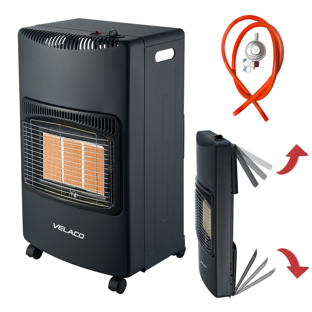 PIECYK GAZOWY DOMOWY GRZEJNIK GAZOWY NA BUTLĘ WĄŻ+REDUKTOR ECO-ONE 4200 WAT ECO-ONE
