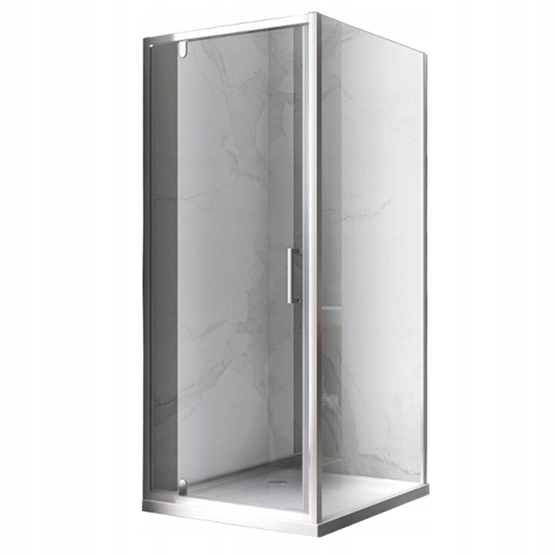 KABINA PRYSZNICOWA KWADRATOWA KZ04B CHROM 80x80 CM KZ04B-80