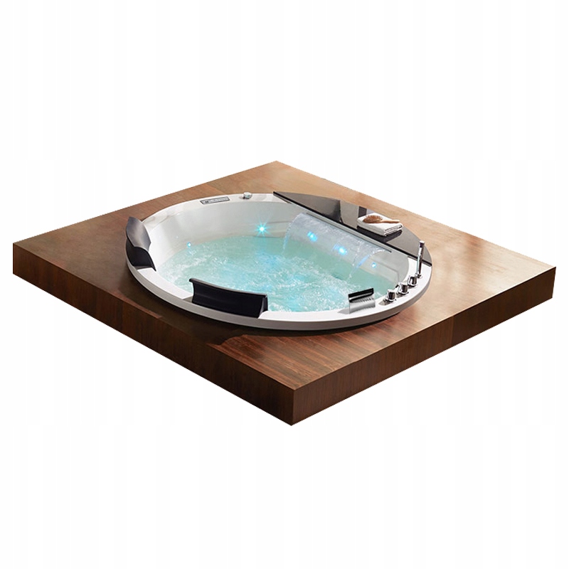 WANNA Z HYDROMASAŻEM DELLA 916 DO ZABUDOWY 155x155 CM DELLA-916-155