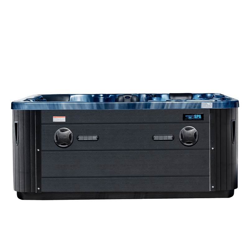 JACUZZI OGRODOWE WANNA SPA508 NIEBIESKA FALA OBUDOWA ANTRACYT 215x190 CM SPA508-3317