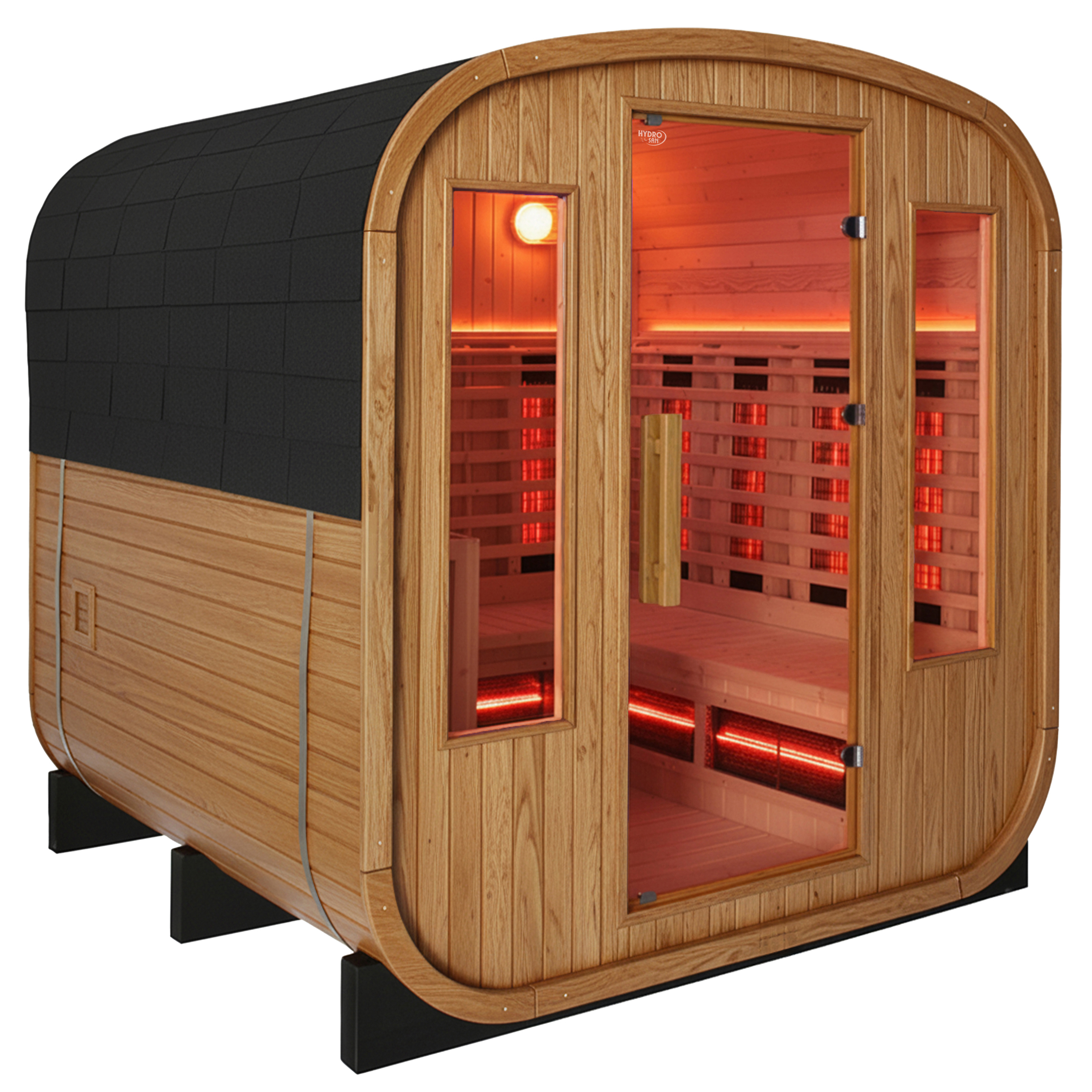 SAUNA OGRODOWA KOMBO FIŃSKA - INFRARED BECZKA NOWY PANEL VANTA-2