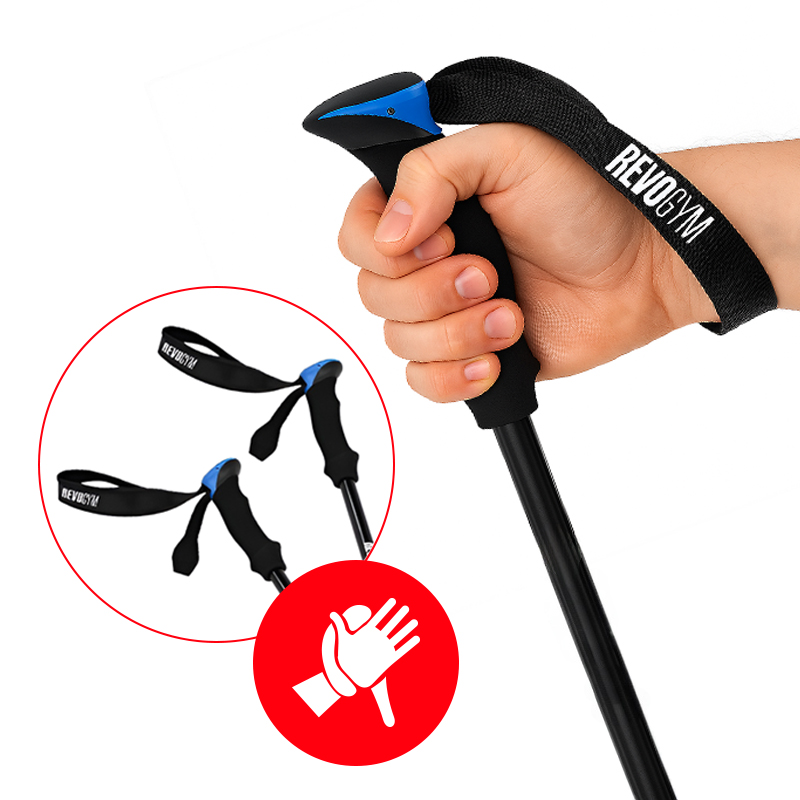 KIJE TREKKINGOWE KIJKI NORDIC WALKING DO CHODZENIA HORNET
