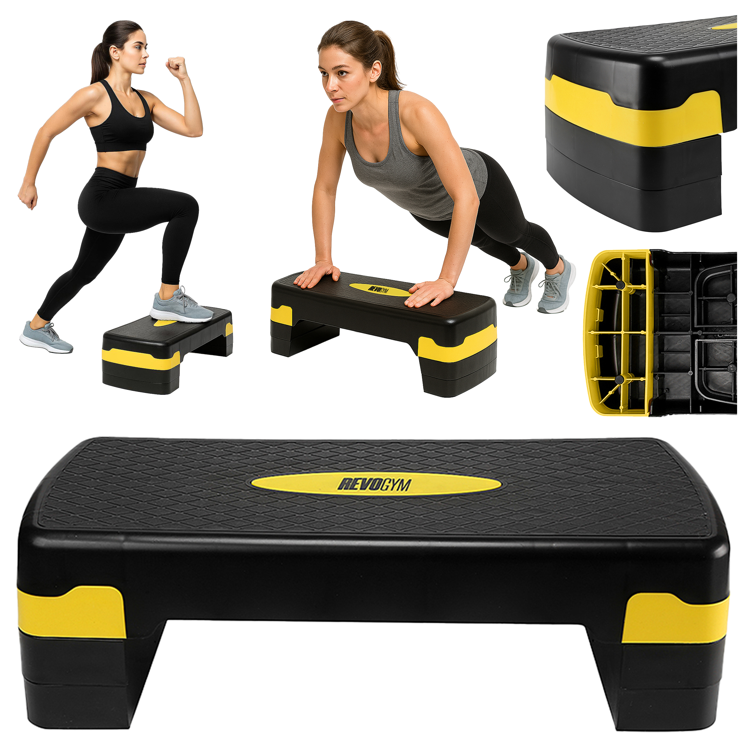 STEP SCHODEK DO ĆWICZEŃ DO AREOBIKU FITNESS COBRA-2