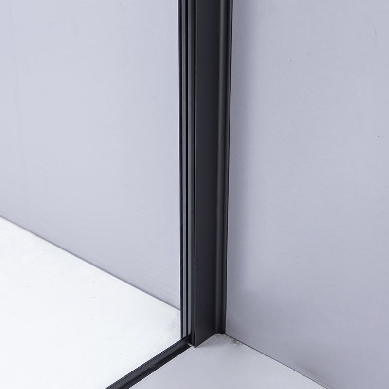 KABINA PRYSZNICOWA KWADRATOWA BS04B CZARNA 90x90 CM BS04B-90