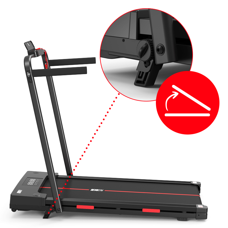 BIEŻNIA ELEKTRYCZNA TRENINGOWA DOMOWA RUN 1-12 KM/H 120 KG 230 V BLUETOOTH