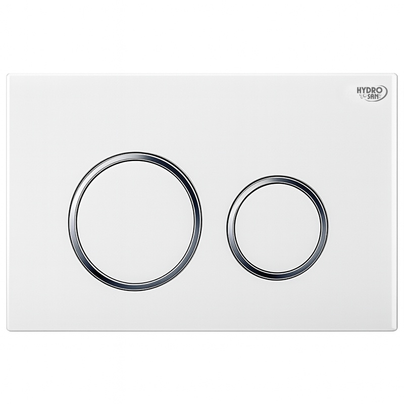 ZESTAW PODTYNKOWY WC STELAŻ HYDROSAN MISKA PURO-WH-03 PRZYCISK BUTTON-4-WH BIAŁY