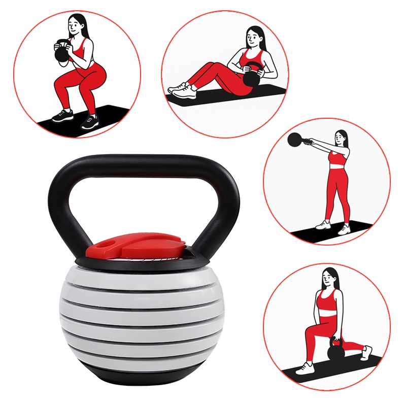 HANTEL KETTLEBELL REGULOWANY 18 KG RP16-18 RP16-18