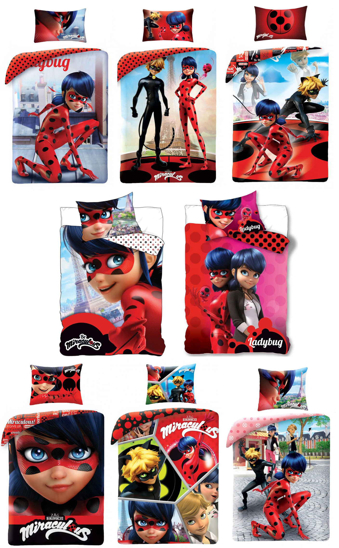 Miraculous Ladybug Cat Noir Single Duvet Cover Quilt Bedding Miraculous Ladybug Cat Noir Single Duvet Cover Quilt Bedding Set 100 Cotton