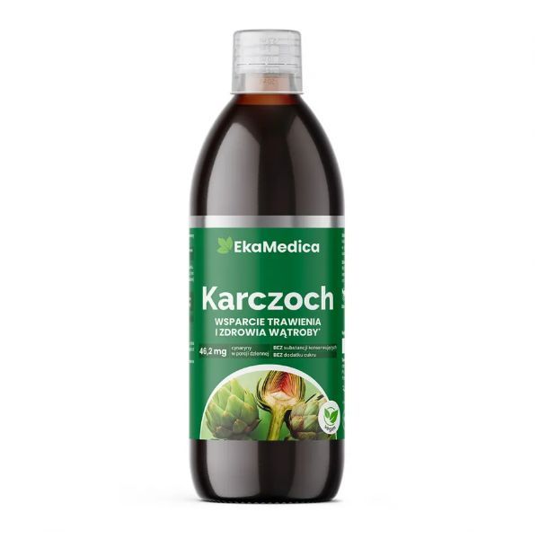 Sok z karczocha 99,8% bez cukru 500ml