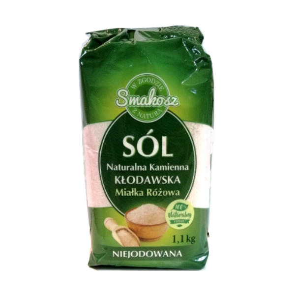 Sól Kamienna Kłodawska miałka 1,1kg
