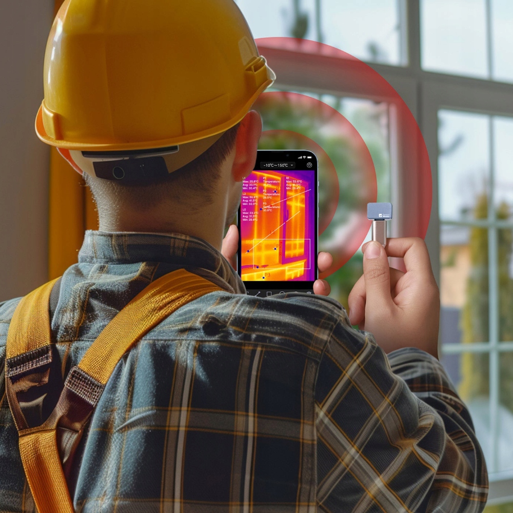 Kamera Termowizyjna HD InfiRay P2 Thermal Master Miniaturowa USB C + Etui