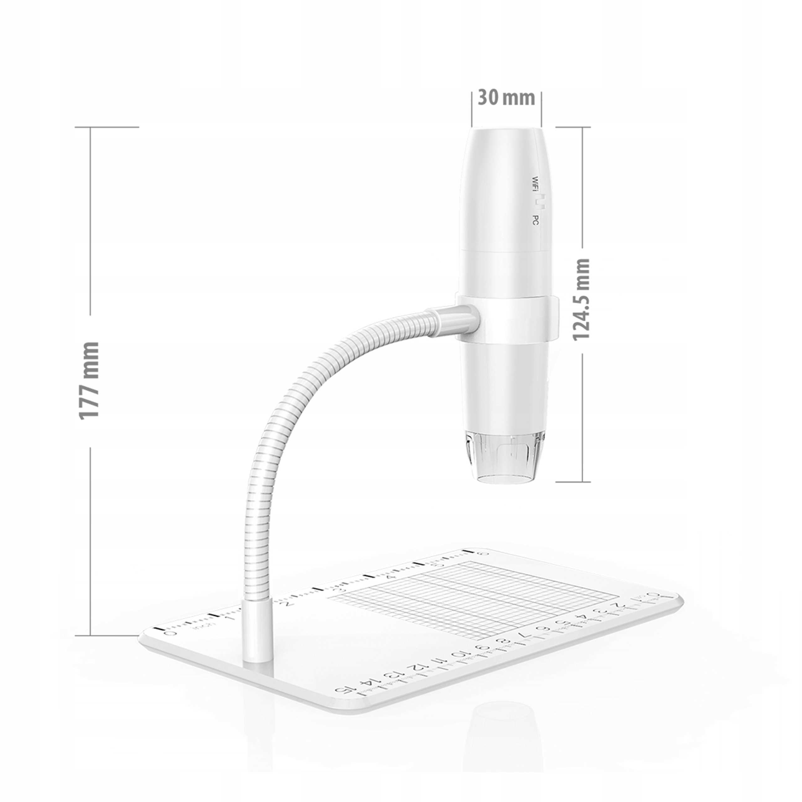Inskam 316 Mikroskop cyfrowy LCD 1000X WIFI