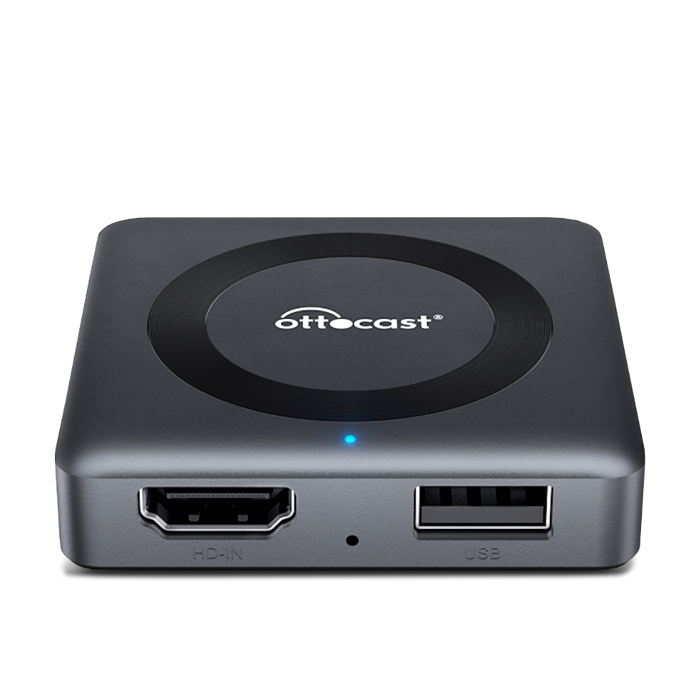 Bezprzewodowy Adapter CarPlay Android Auto Ottocast Car TV Mate MAX HDMI TV