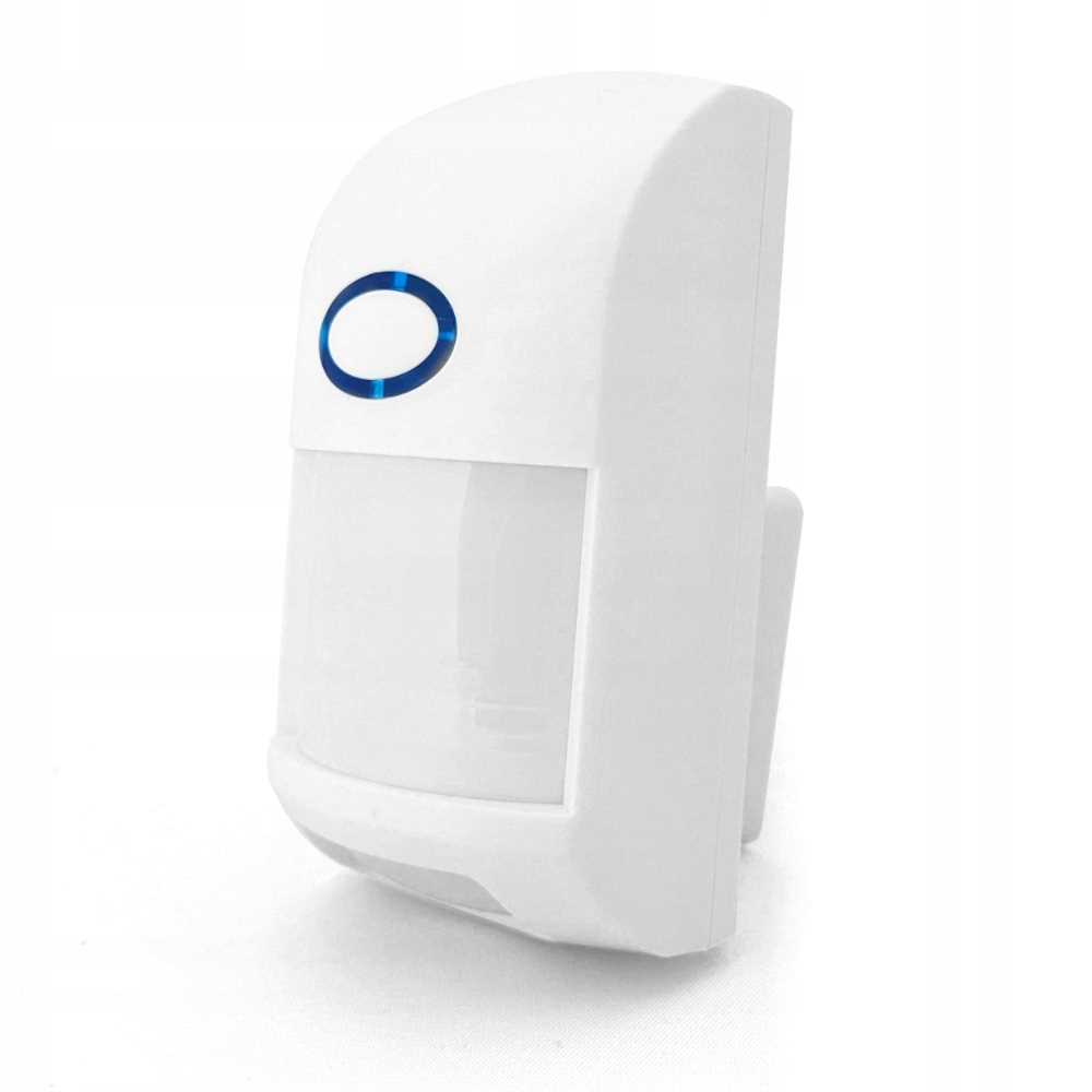 Alarm Zestaw Bezprzewodowy GSM WiFi Tuya Syrena 1x Czujnik PIR Pilot SIM