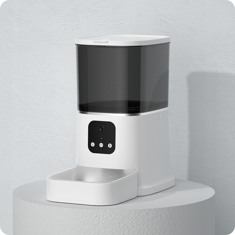 Automatyczny Podajnik Dozownik Karmy z Kamerą Tuya Smart Home WiFi