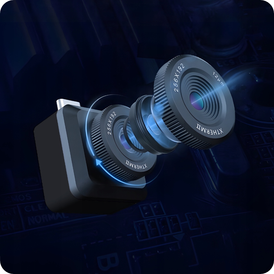 Kamera Termowizyjna InfiRay Xtherm T2L Statyw Laser Aplikacja Android USB C