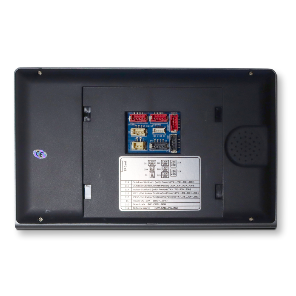 Wideodomofon WiFi FHD Tuya Ekran LCD POE Czujnik Ruchu IR Kamery IP RFID