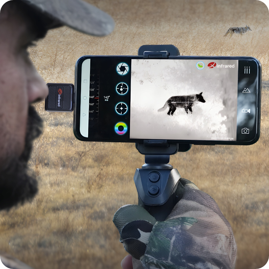 Kamera Termowizyjna InfiRay Xtherm T2L Statyw Laser Aplikacja Android USB C