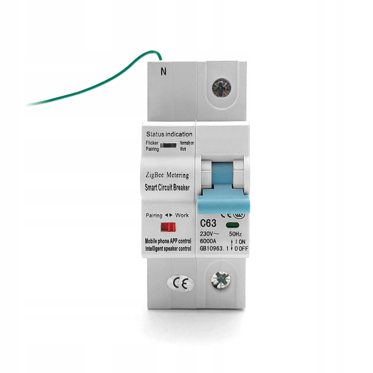 Wyłącznik nadprądowy / bezpiecznik - Zigbee 1P