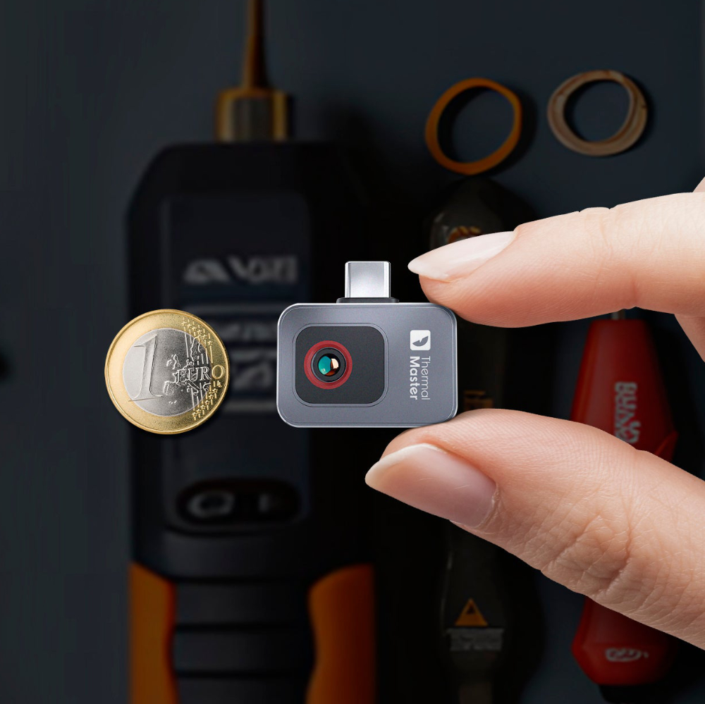 Kamera Termowizyjna HD InfiRay P2 Thermal Master Miniaturowa USB C + Etui
